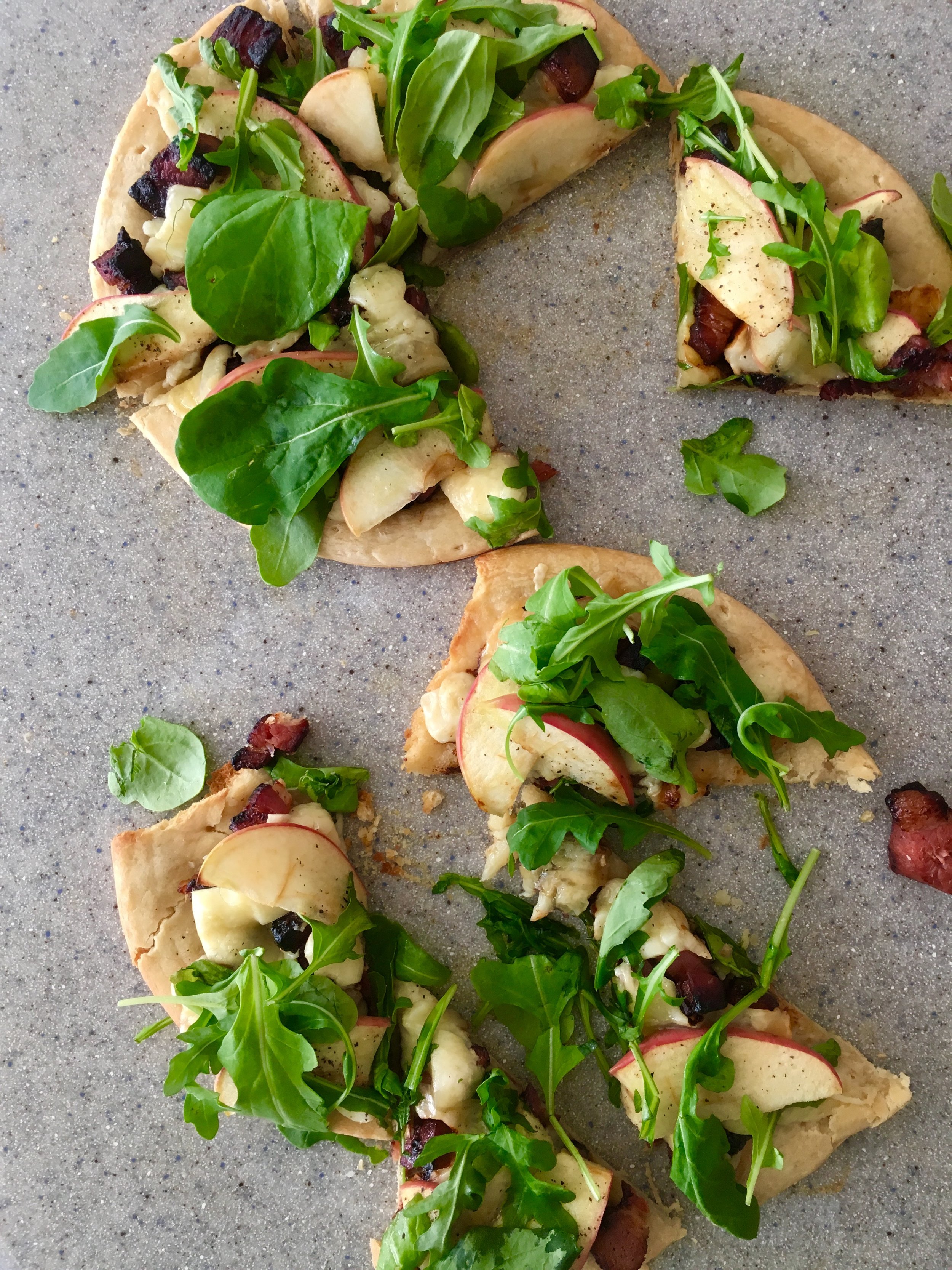 PanChedda Apple Flatbread by Rachel Juhl from Essex Cheese