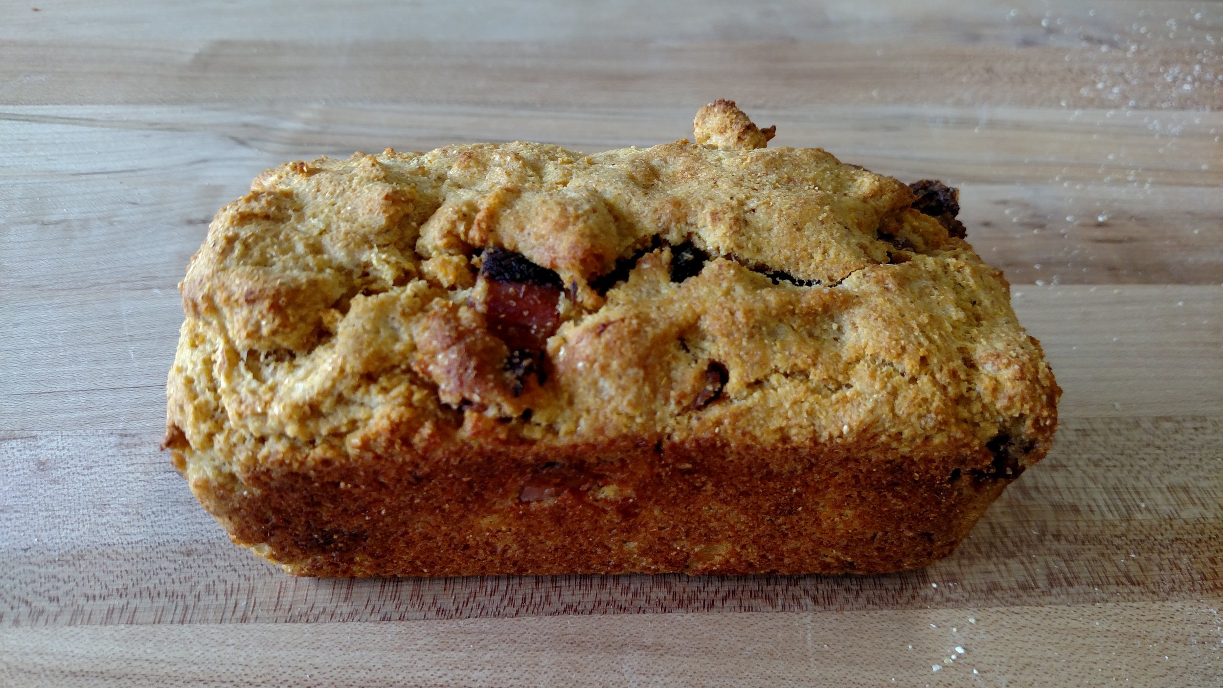 Cornbread with Ricotta and Pancetta from Baker's Field Flour & Bread