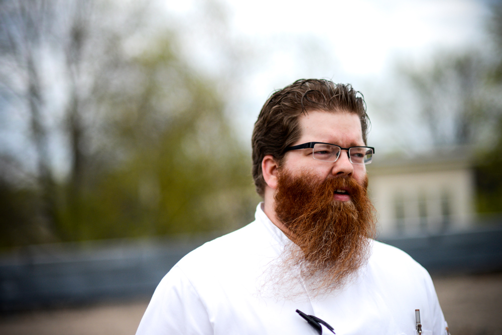 Lyonnaise Salad on Pancetta Bread