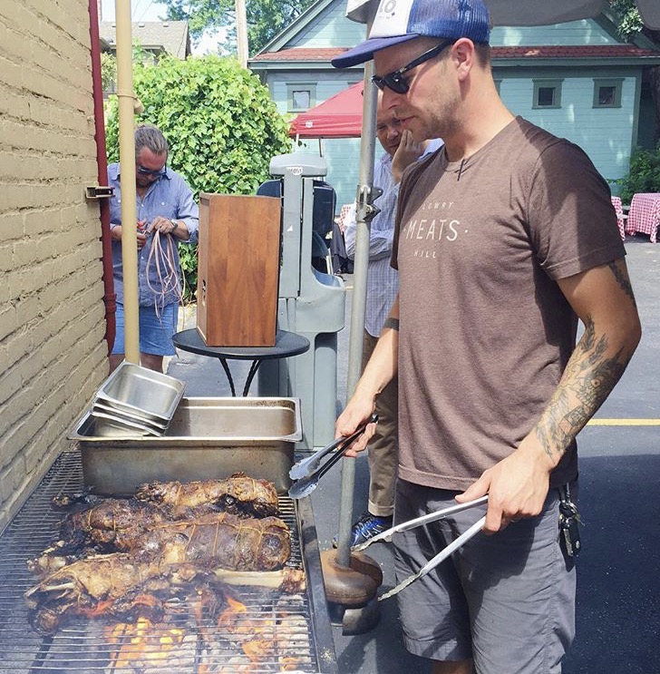 Roasted Acorn Squash with Pancetta and Maple from Lowry Hill Meats' Erik Sather