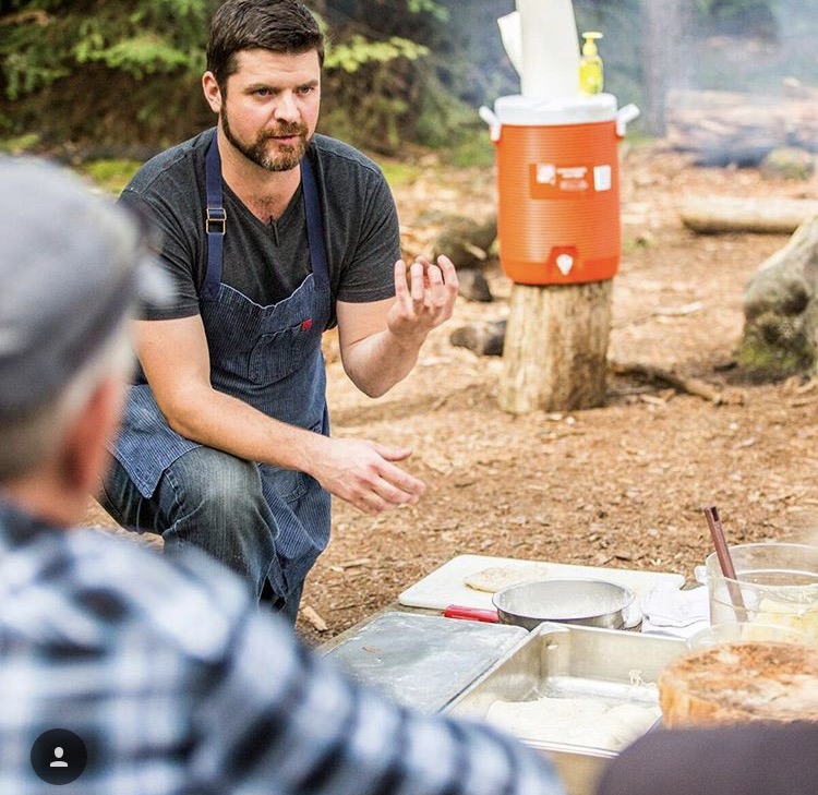 Pancetta Carbonara with Warm Greens from Spoon & Stable's Ryan Stechschulte