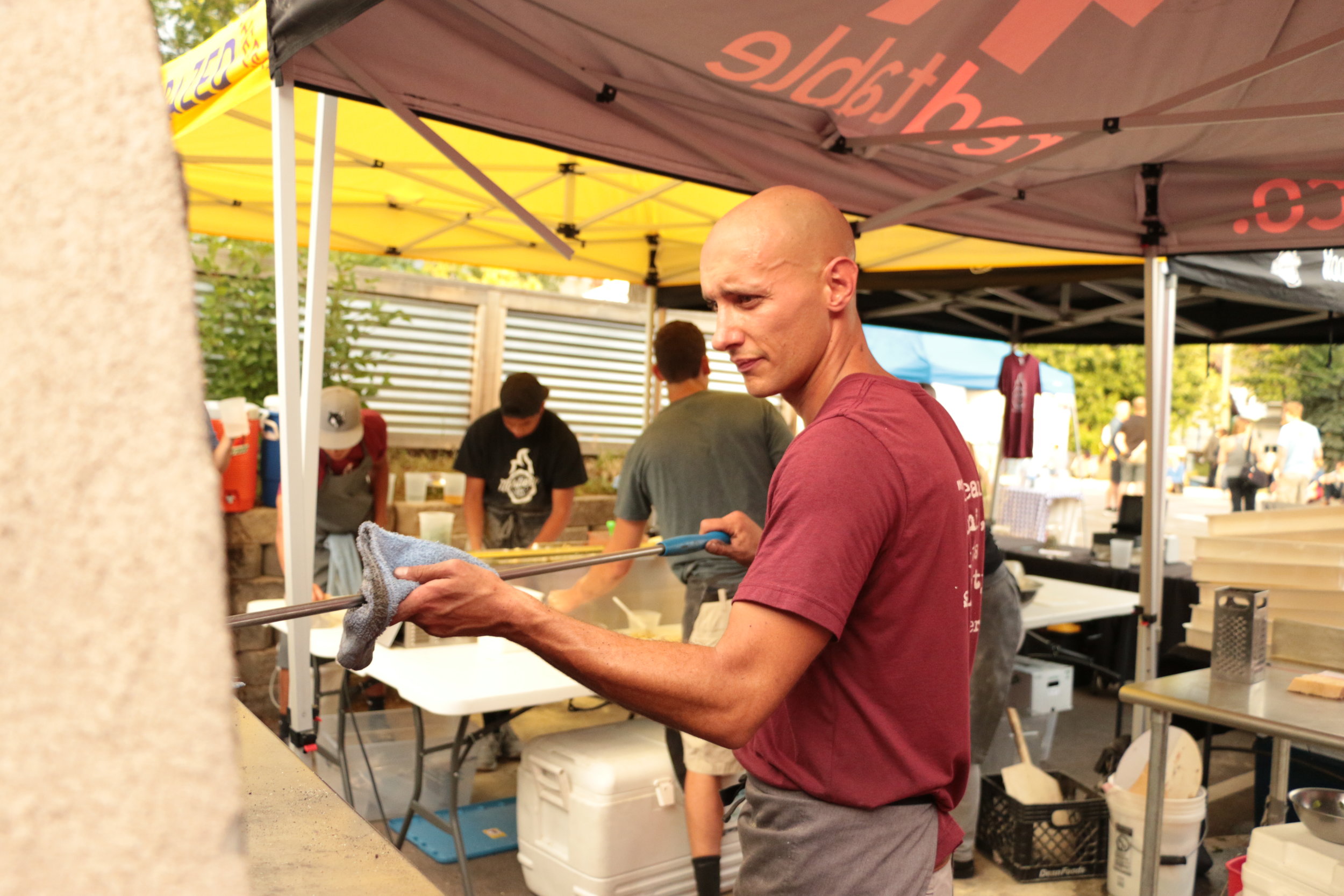 Brussels Sprouts & Crispy Pancetta Salad by Arie Peisert of Northern Fires Pizza